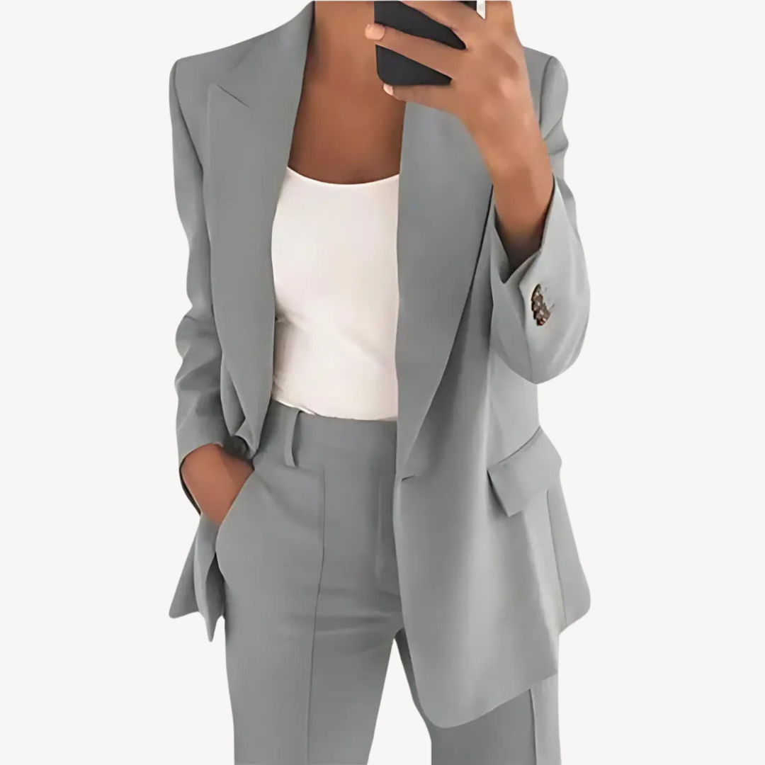 Womens Business Suit Set Tailored Formal Fit