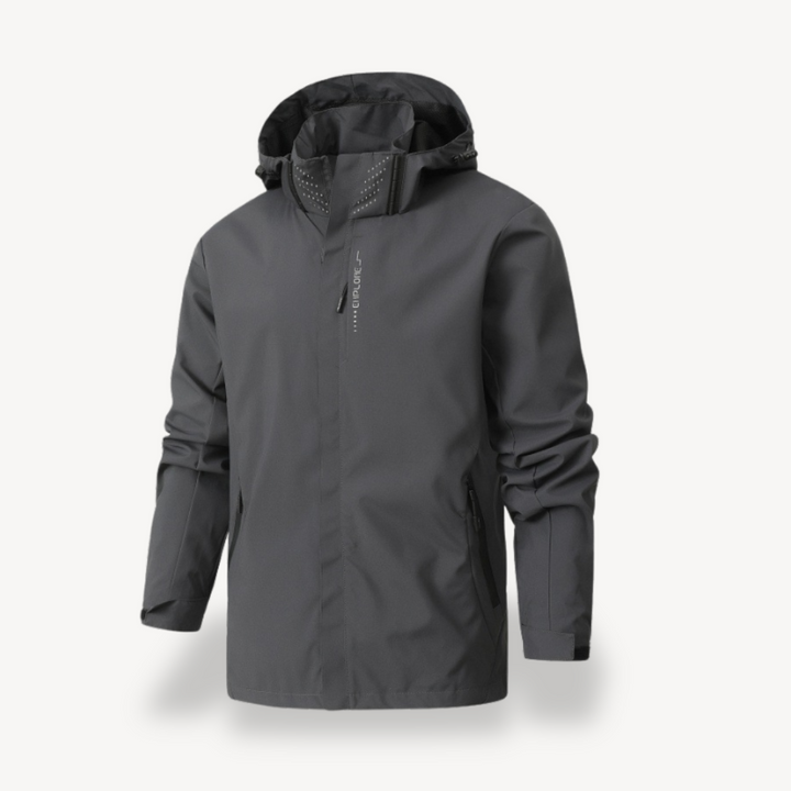Mens Waterproof Windbreaker Jacket Hiking Fit