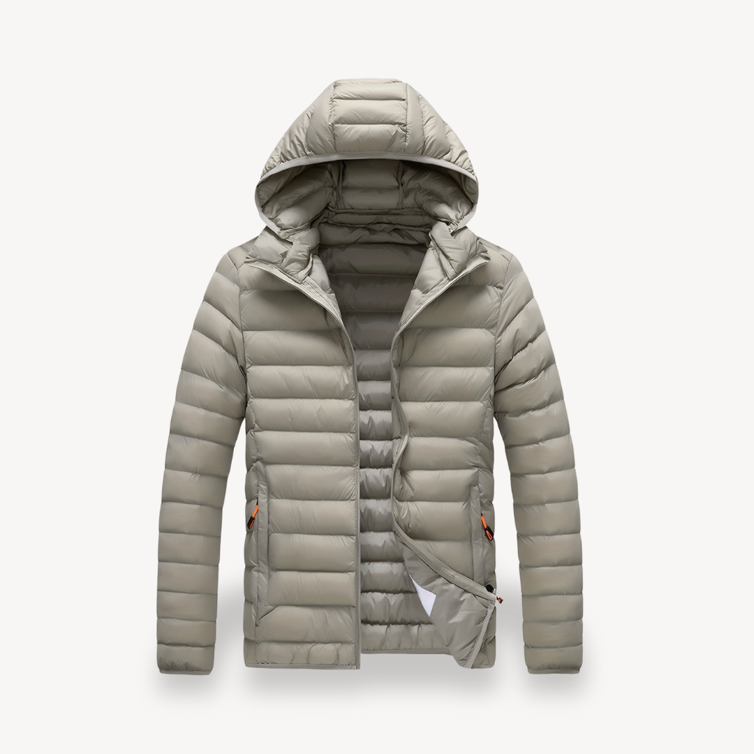 Mens Puffer Jacket Packable Lightweight