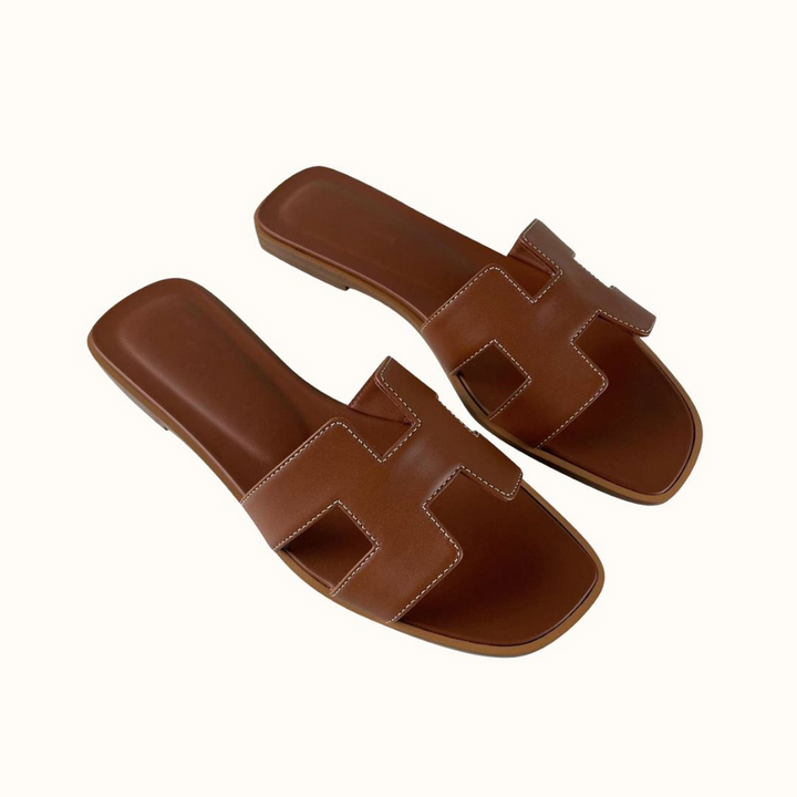 Womens Sandals Modern H-Design Slip-On