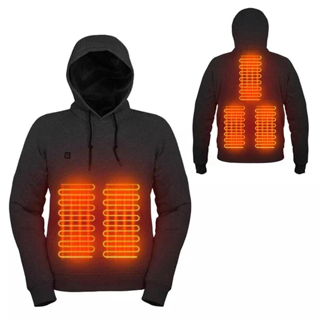 Unisex Heated Hoodie with ThermaFabric