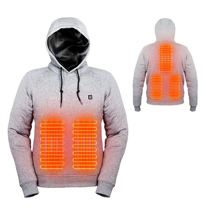 Unisex Heated Hoodie with ThermaFabric