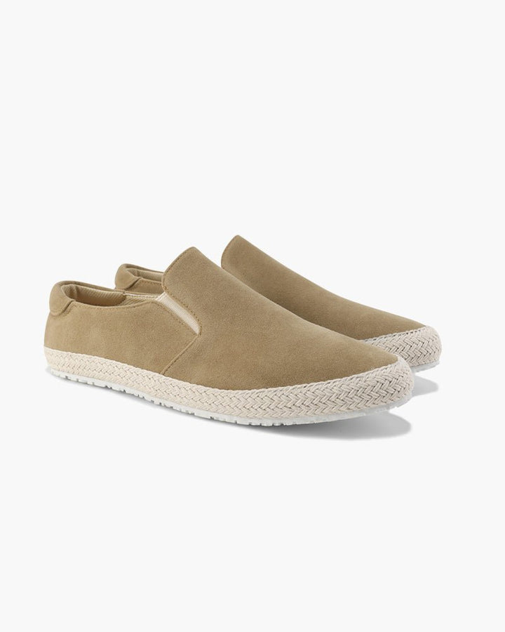 Mens Espadrille Loafer Slip-On Canvas