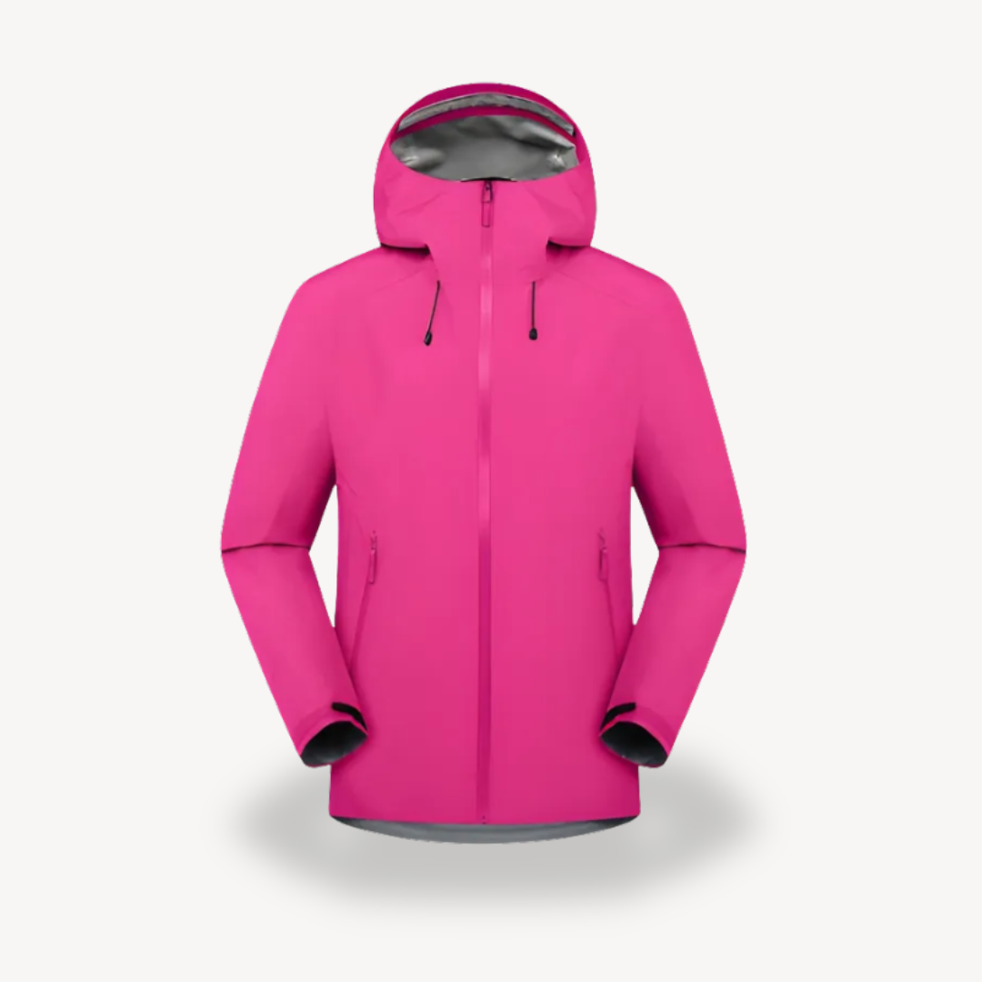 Unisex Rain Jacket Waterproof Hooded Lightweight