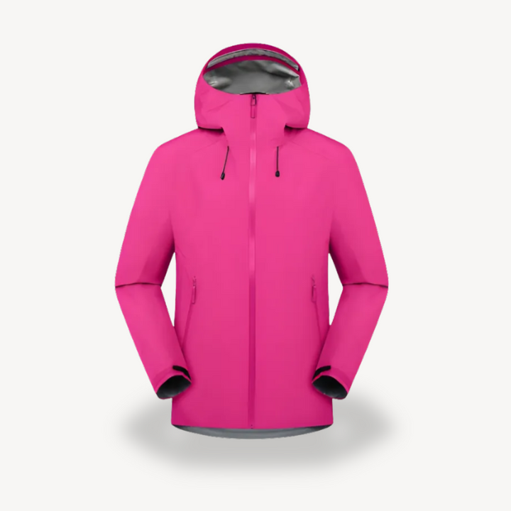 Unisex Rain Jacket Waterproof Hooded Lightweight