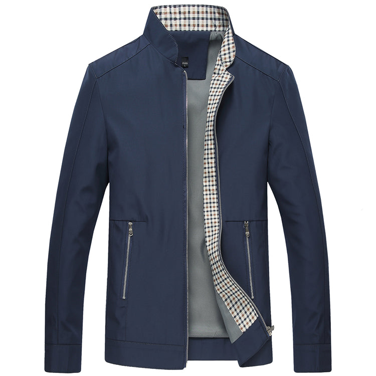 Mens Waterproof Jacket Button-Up Summer Style
