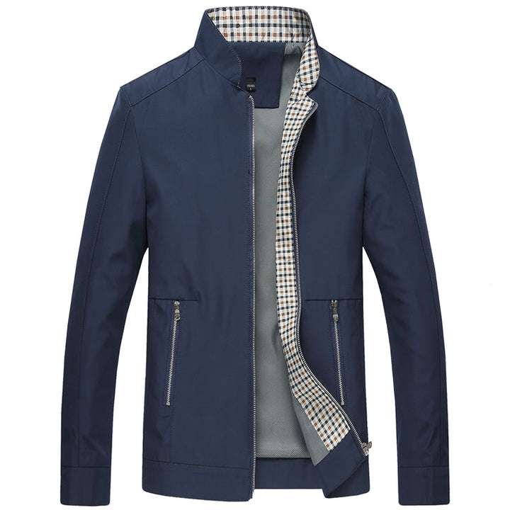 Mens Waterproof Jacket Button-Up Summer Style