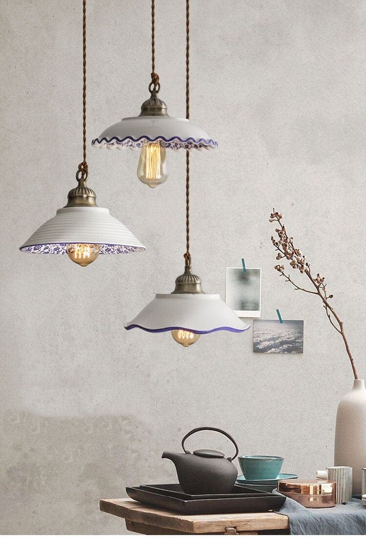 Ceramic LED Hanging Portuguese Style - BritishMode