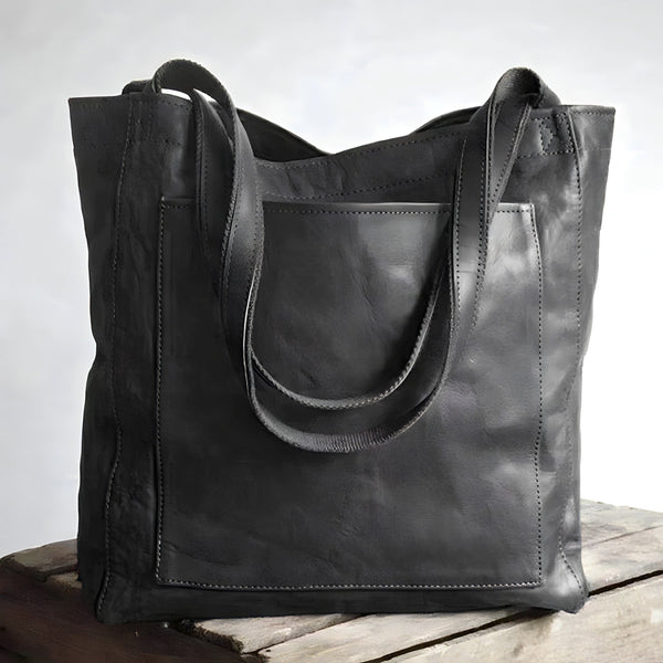 Womens Leather Handbag Vintage Style