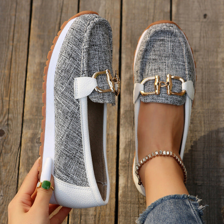 Womens Slip-On Loafers Comfortable Fit