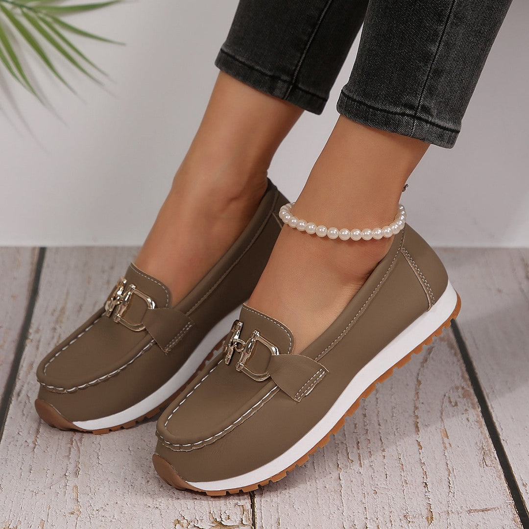 Womens Slip-On Loafers Comfortable Fit