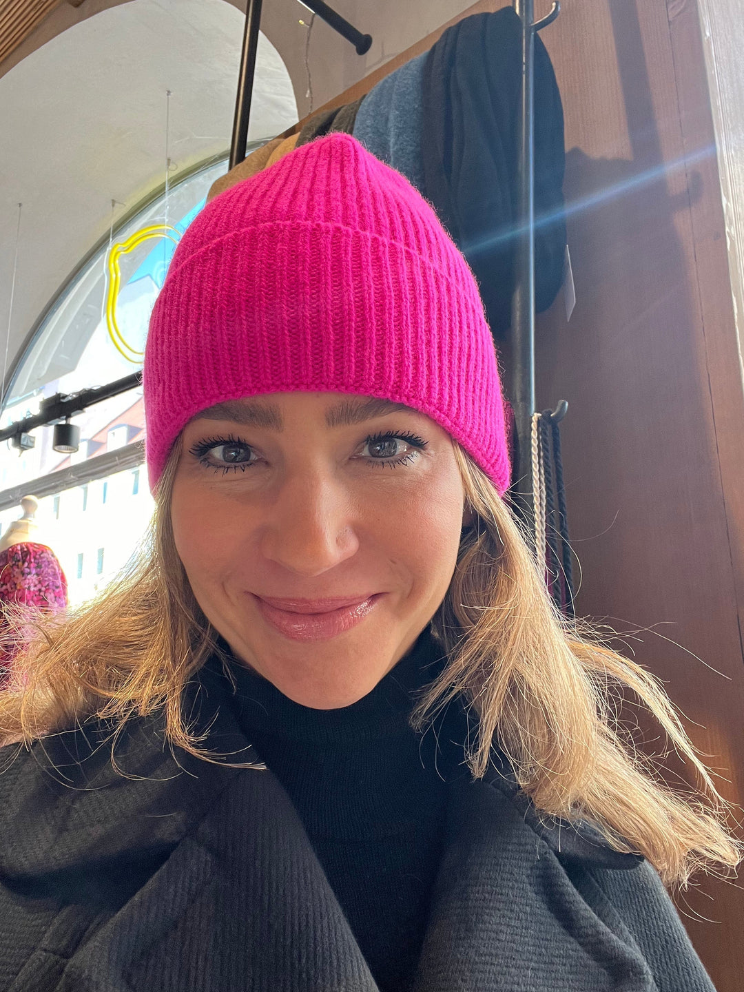 Unisex Cashmere Beanie Soft Knit Fit