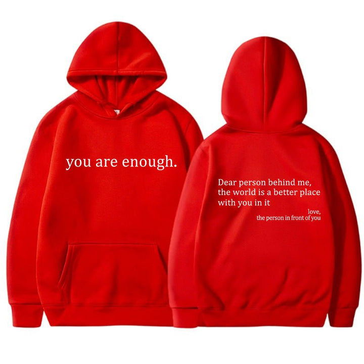 Unisex Hoodie Cotton Comfortable Relaxed Fit
