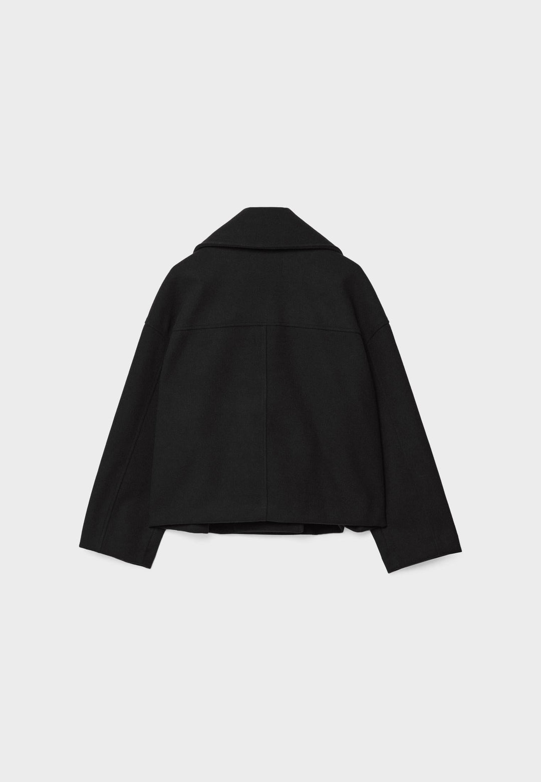 Womens Cropped Jacket Double Breasted Tailored Fit