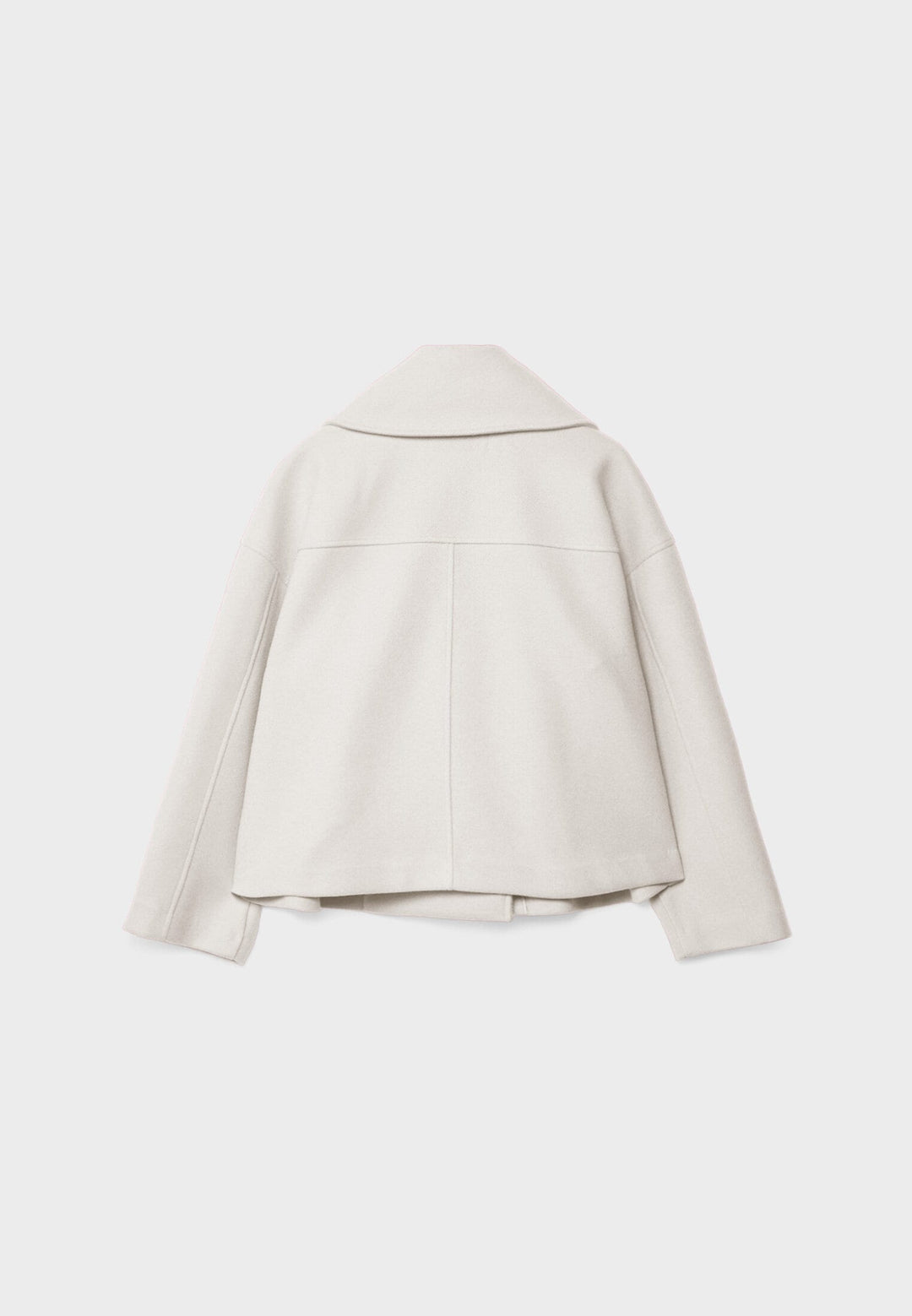 Womens Cropped Jacket Double Breasted Tailored Fit