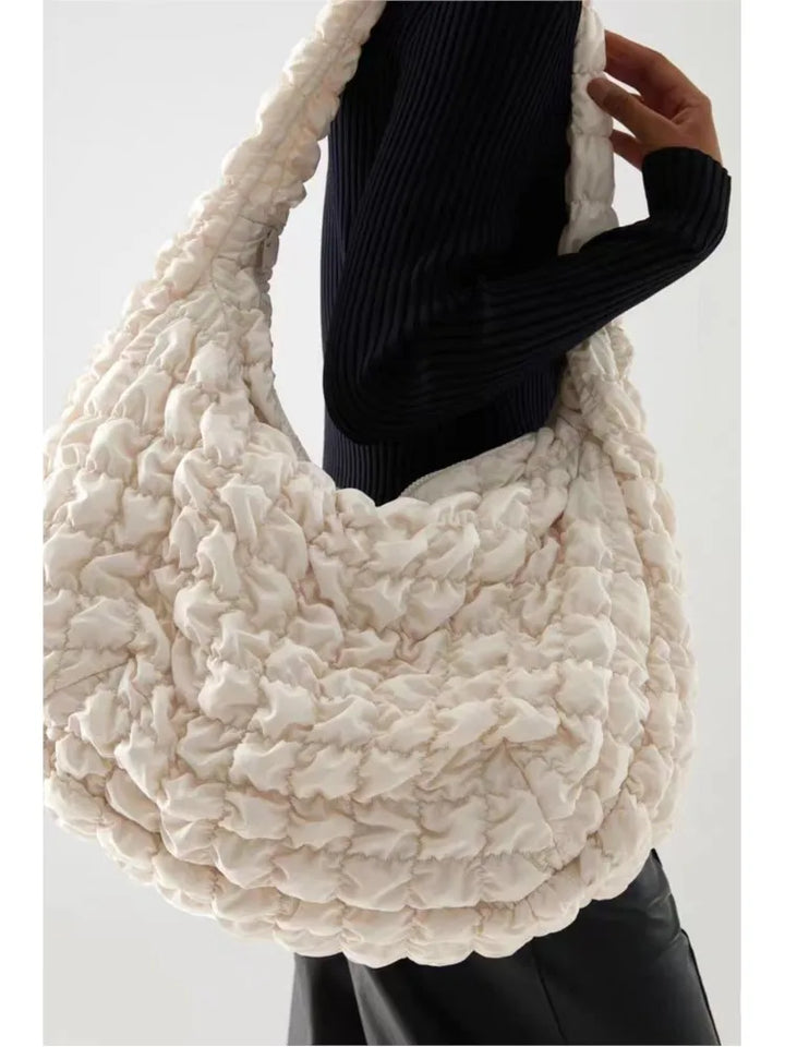 Unisex Down Shoulder Bag Lightweight Travel Companion