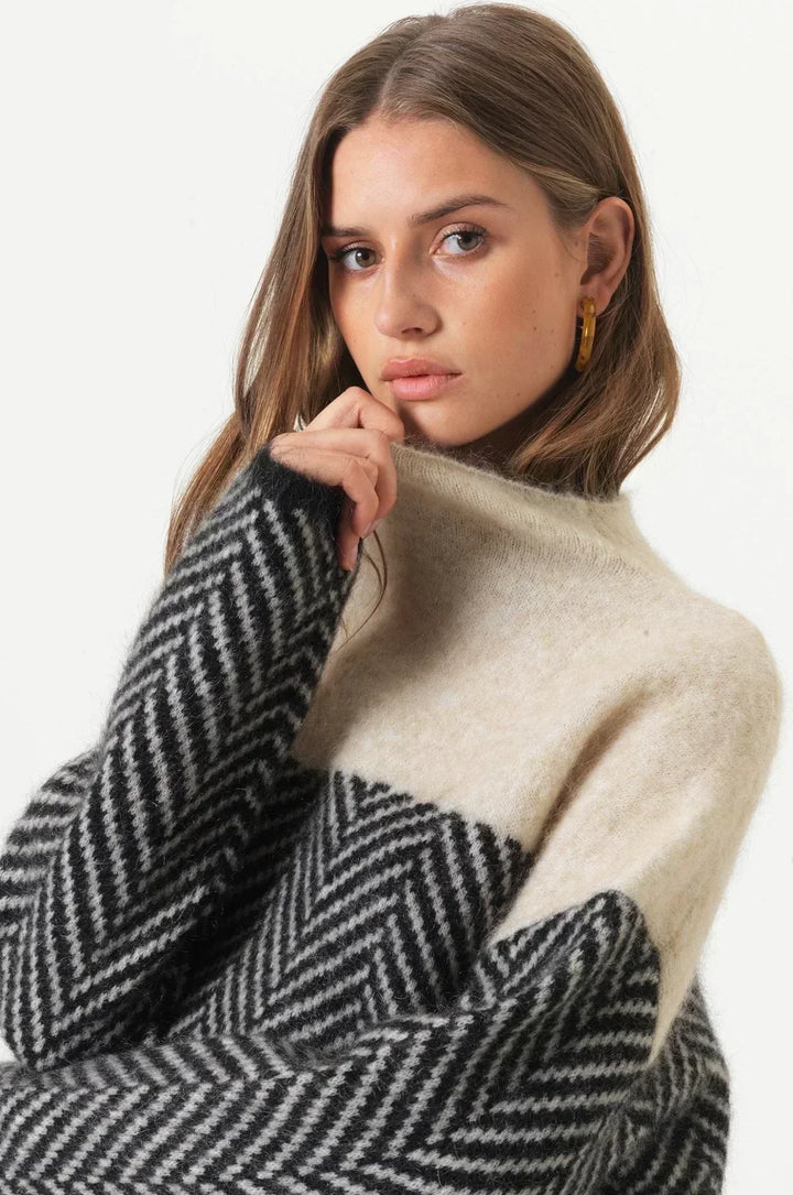 Womens Turtleneck Sweater Knit