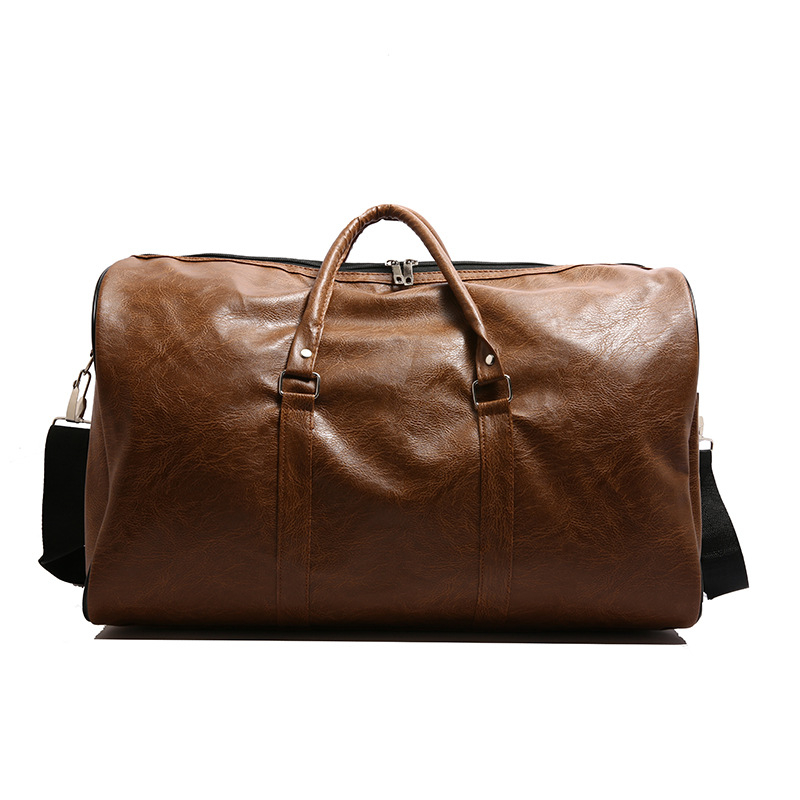 Unisex Travel Bag PU Leather Durable Design
