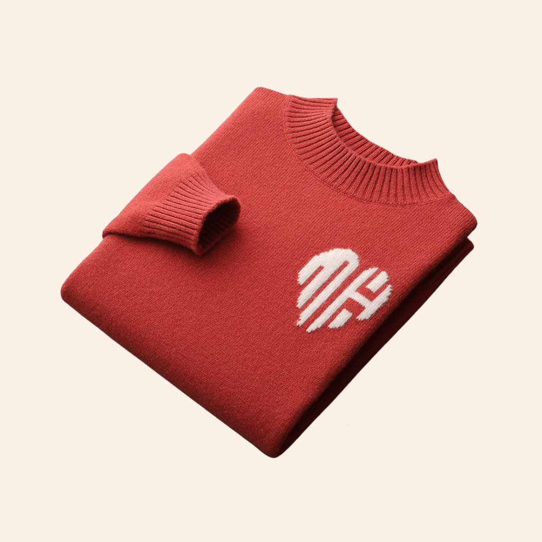 Mens Ribbed Knit Jumper Regular Fit