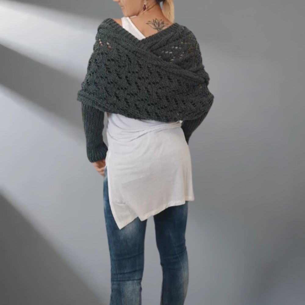 Unisex Scarf Warm Soft Fabric Wrap