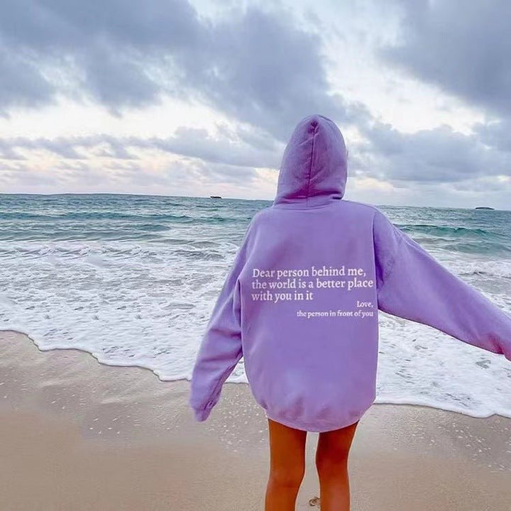 Unisex Hoodie Cotton Comfortable Relaxed Fit
