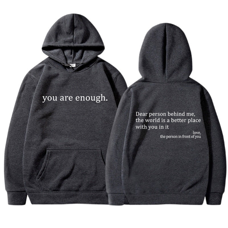 Unisex Hoodie Cotton Comfortable Relaxed Fit