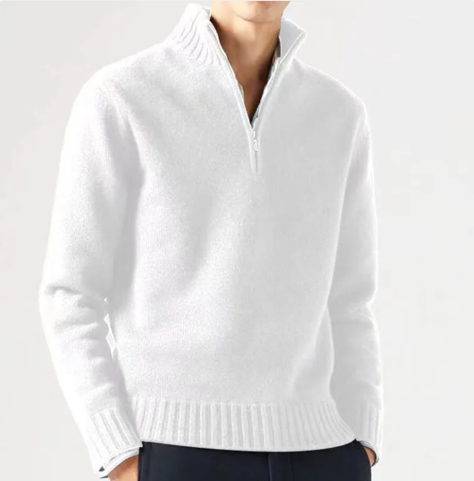 Unisex Classic Sweater High-Neck Knit