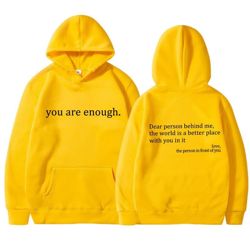 Unisex Hoodie Cotton Comfortable Relaxed Fit