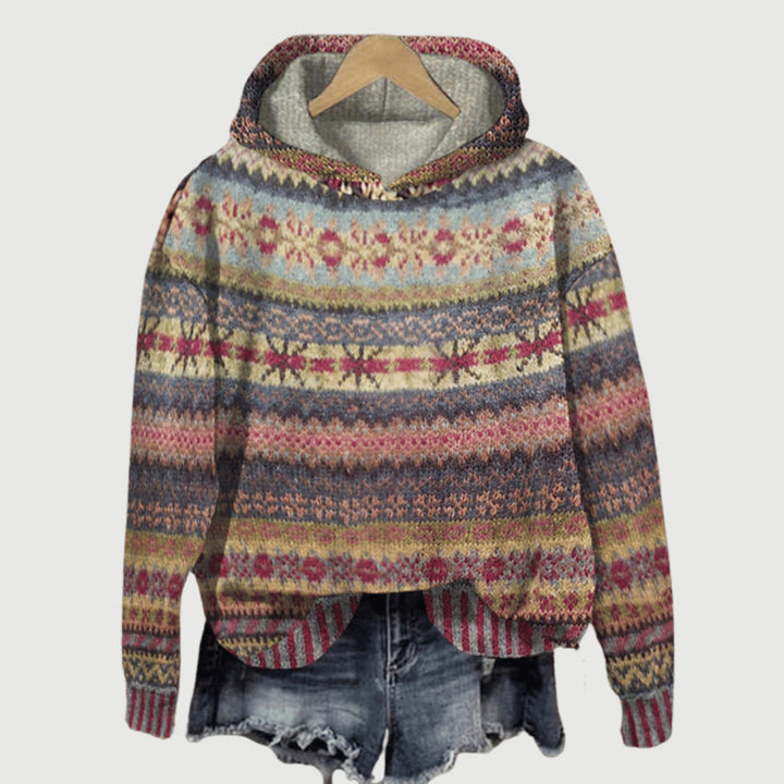 Womens Knit Pullover Hoodie Soft Fit - BritishMode