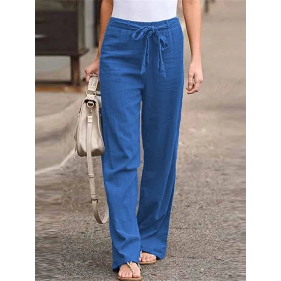 Womens Palazzo Pants Comfortable Wide Leg