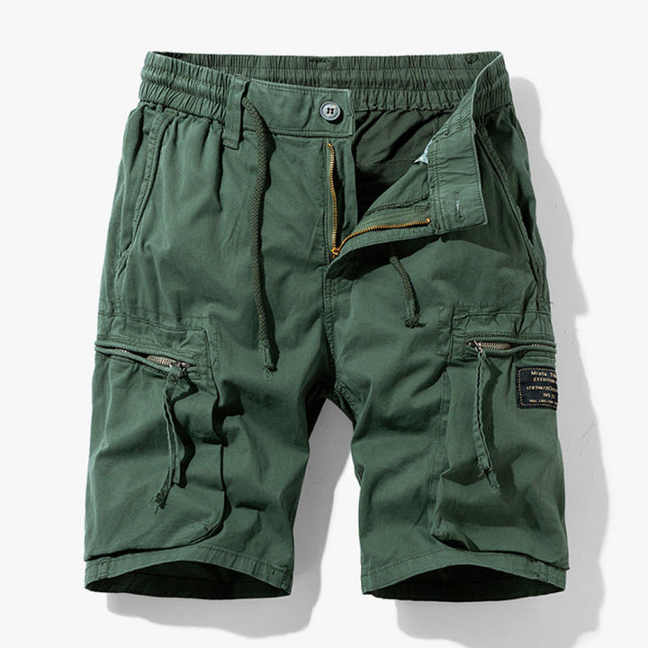 Mens Cargo Shorts Cotton Relaxed Fit