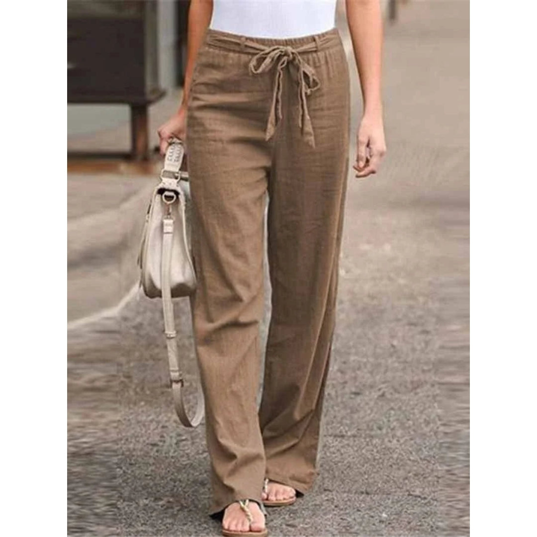 Womens Palazzo Pants Comfortable Wide Leg