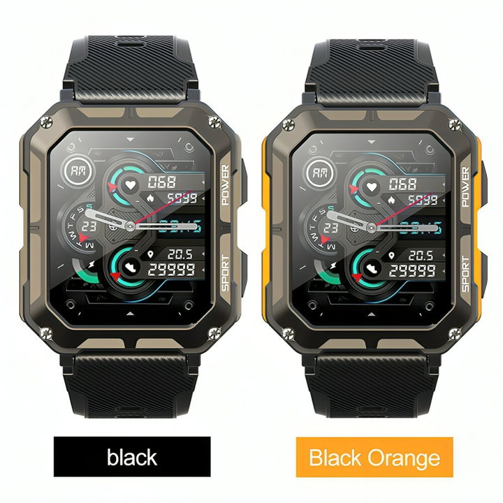 Unisex Smart Watch Waterproof Durable Outdoor Heavy Duty
