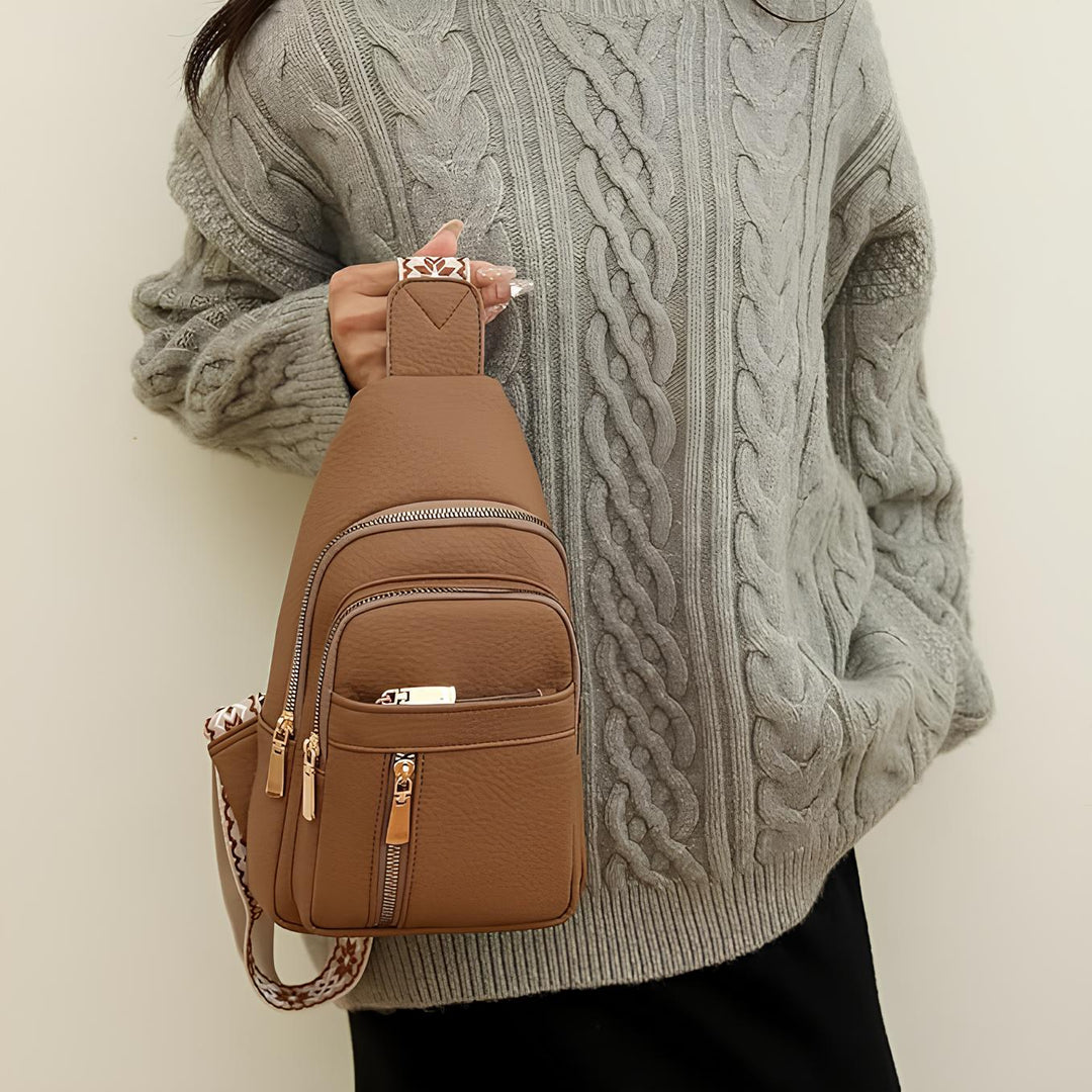 Womens Shoulder Bag Small Practical Multi-Compartment