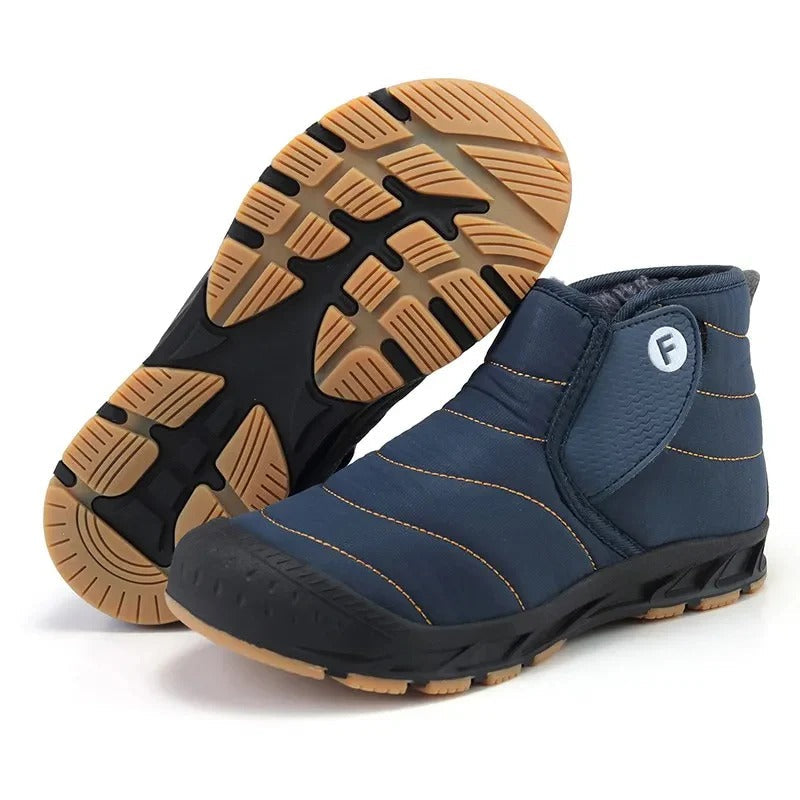 Womens Ankle Boots Plush Lined Winter Warm