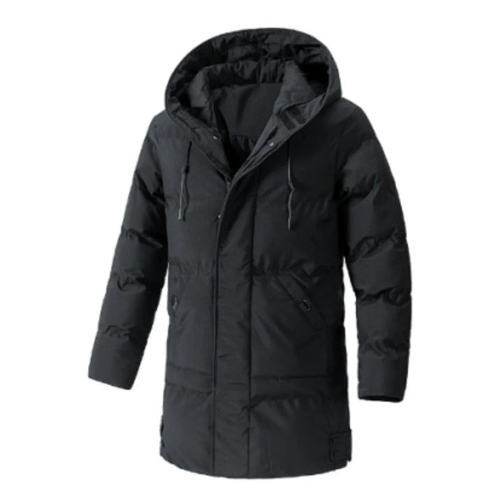 Unisex Insulated Hooded Jacket Water-Resistant Design