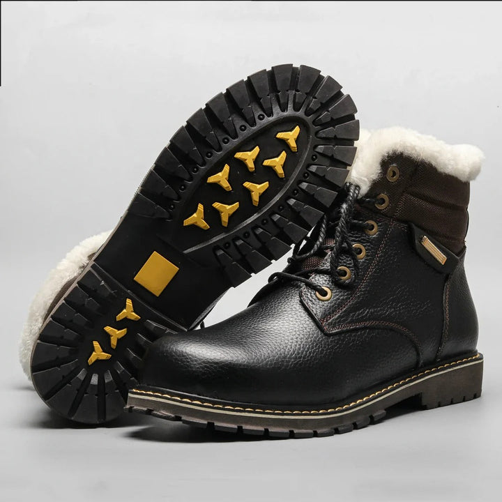 Mens Boots with Fur Lining - BritishMode