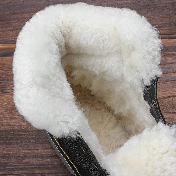 Mens Boots with Fur Lining