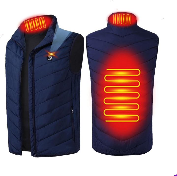 Womens Heated Vest Dual-Control Cozy Fit