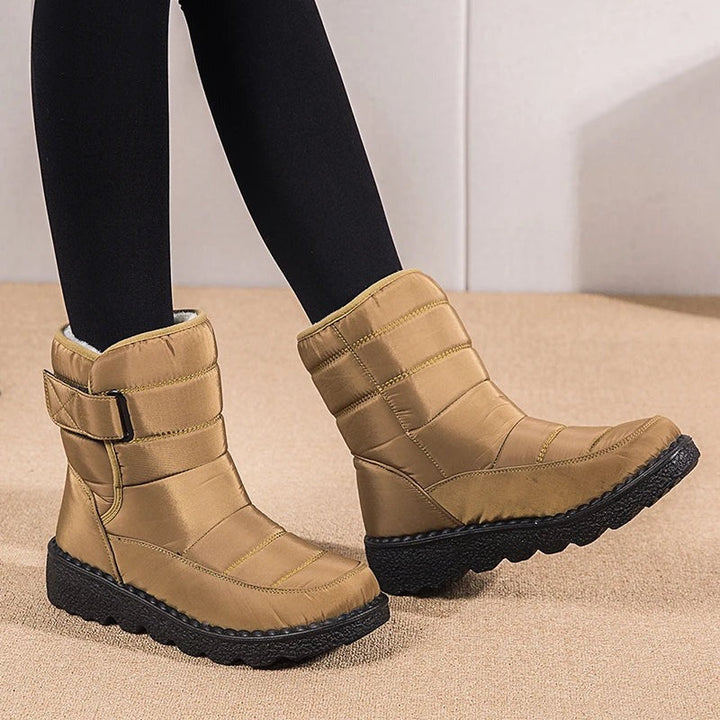 Womens High Boots Insulated Fur Lined
