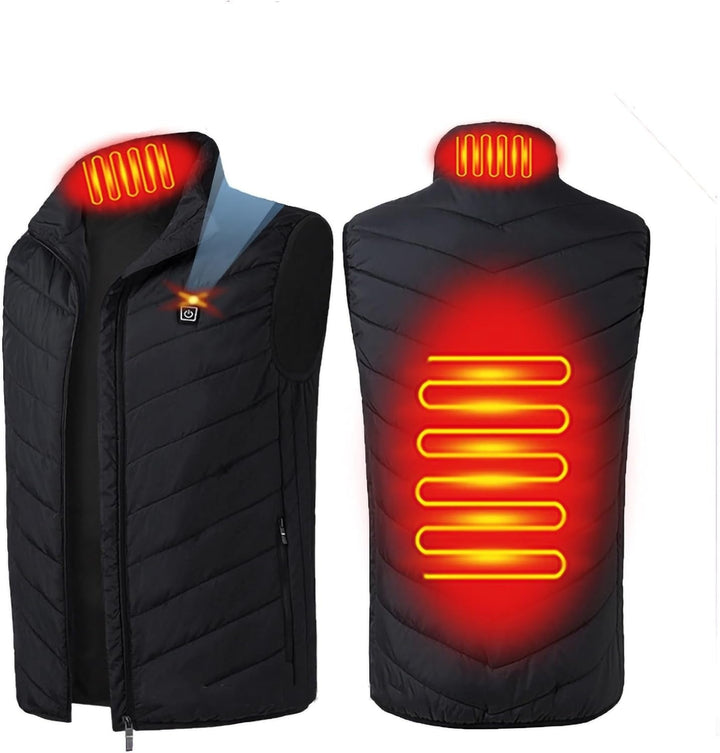 Womens Heated Vest Dual-Control Cozy Fit - BritishMode