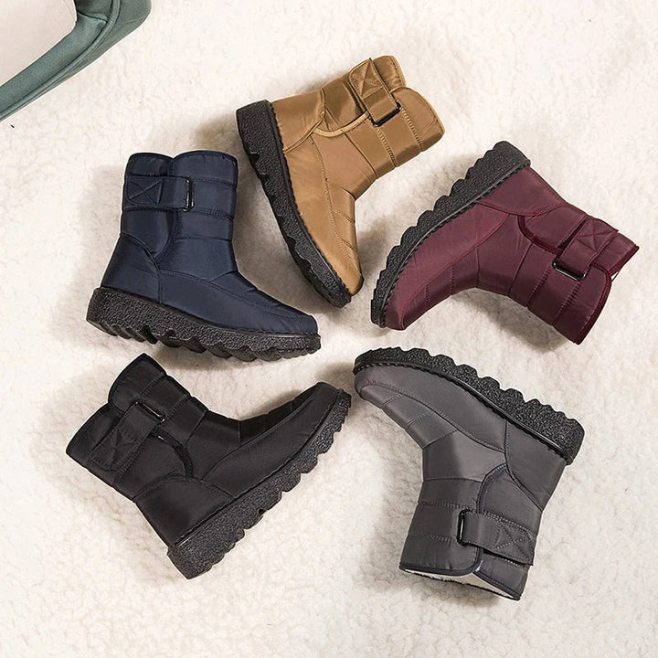 Womens High Boots Insulated Fur Lined