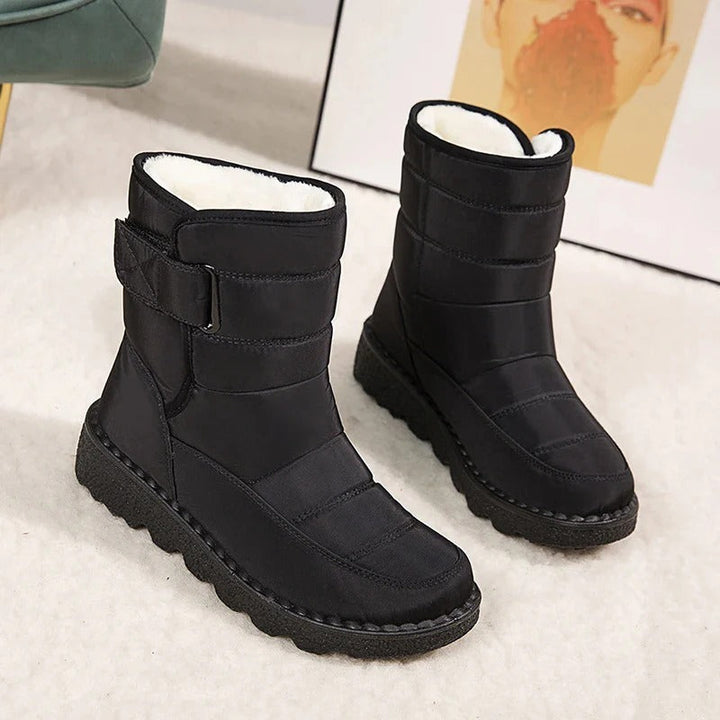 Womens High Boots Insulated Fur Lined
