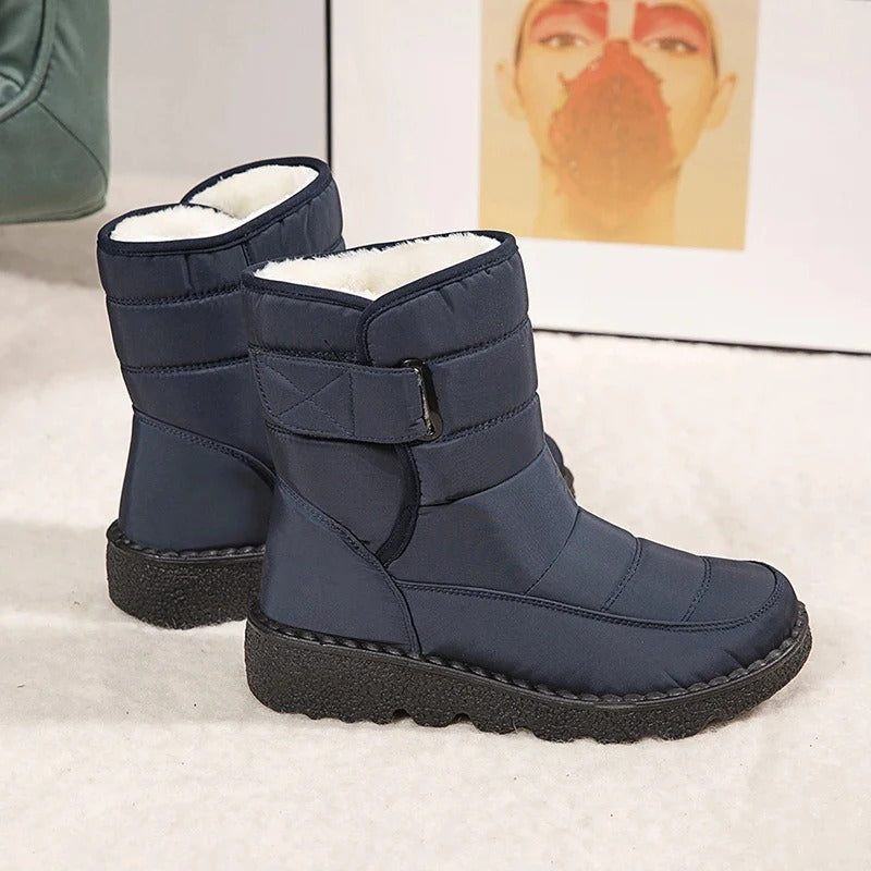 Womens High Boots Insulated Fur Lined