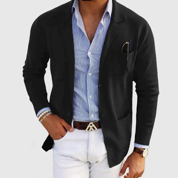 Mens Linen Blazer Formal Fit Wedding Guest