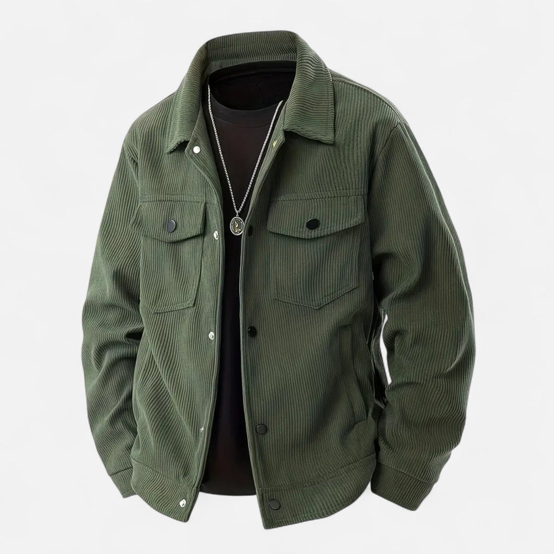 Mens Casual Blazer Rugged Classic Comfortable Fit - BritishMode
