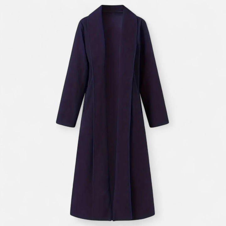 Womens Plus-Size Trench Coat Lightweight Lapel Long Fit