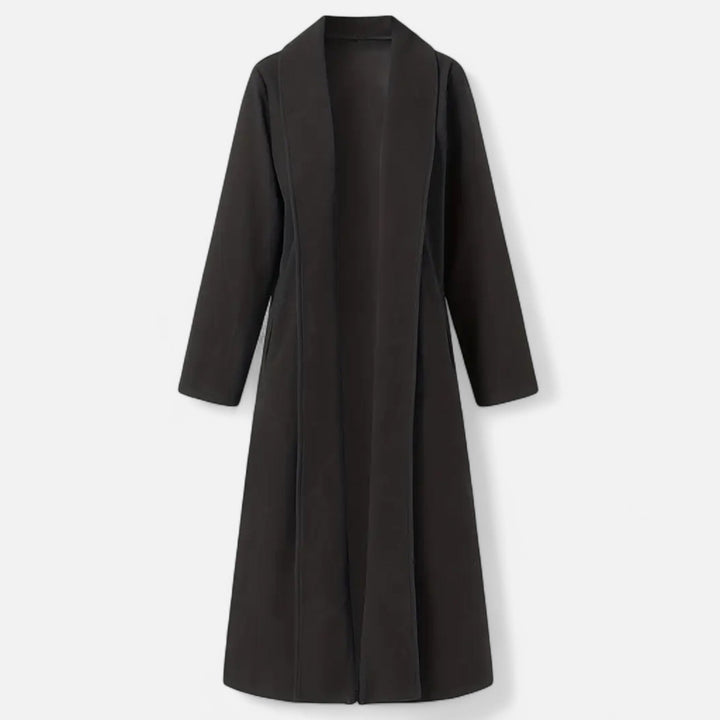 Womens Plus-Size Trench Coat Lightweight Lapel Long Fit