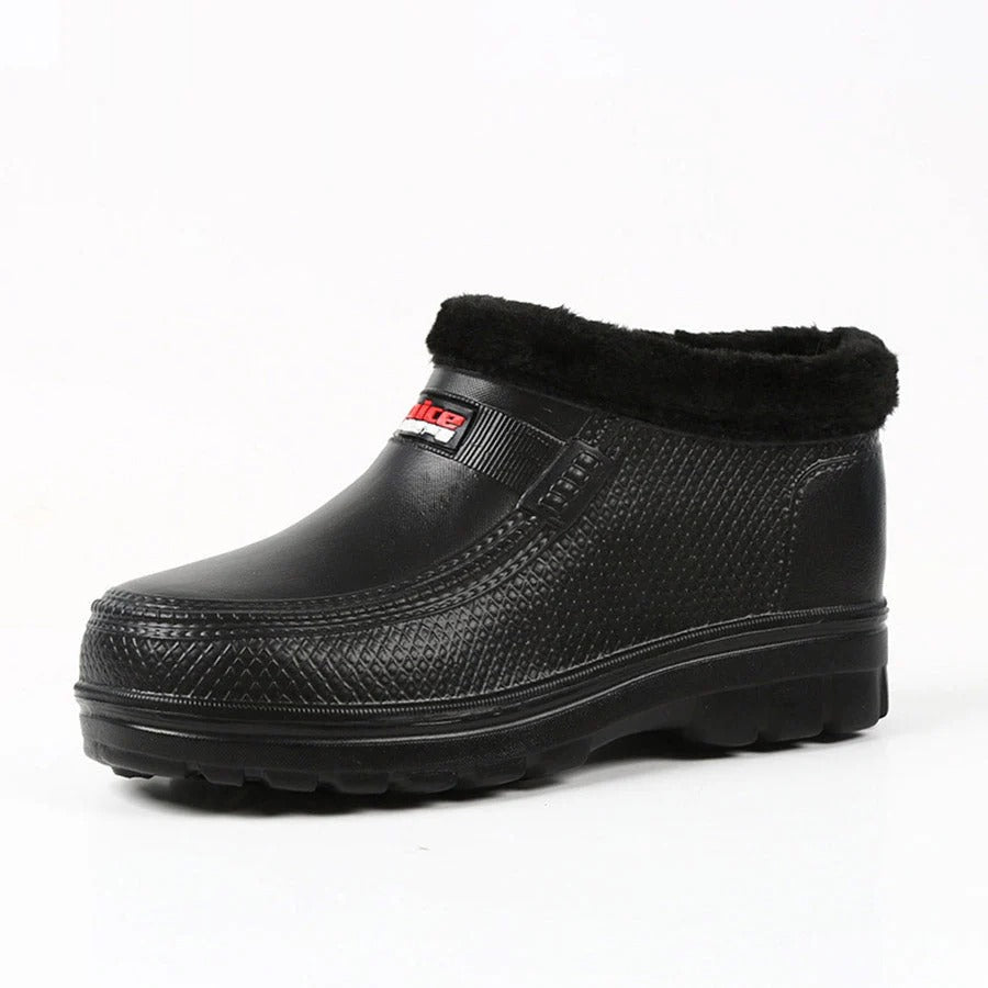 Womens Ankle Boots Waterproof Fur-Lined Winter - BritishMode