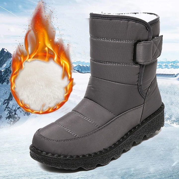 Womens High Boots Insulated Fur Lined